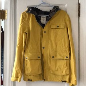 Yellow Anorak Rain Jacket Men Xs Women 